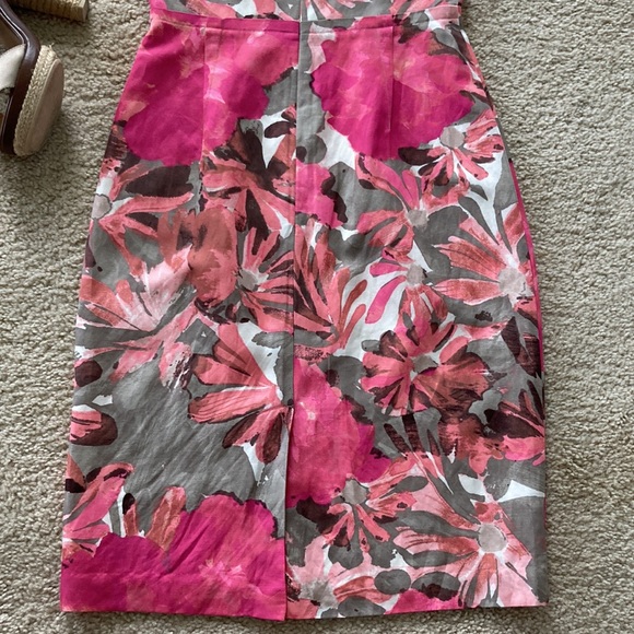 Banana Republic Mad Men Collection Floral Dress - Picture 6 of 7